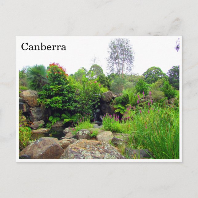 Postal jardines botánicos de canberra (Anverso)
