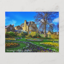 Postal Jardines botánicos, Sheffield