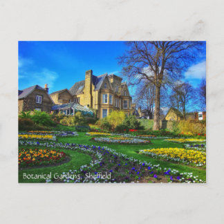 Postal Jardines botánicos, Sheffield