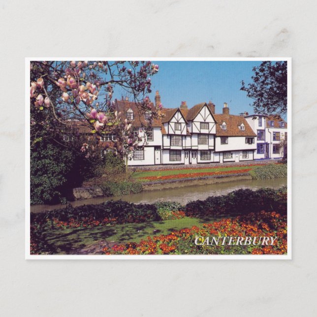 Postal Jardines Canterbury - Postcard (Anverso)