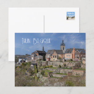 Postal Jardines colgantes de Thuin, Bélgica