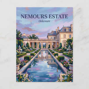 Postal Jardines de la Finca Nemours EE. UU.