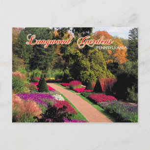 Postal Jardines de Longwood, Pennsylvania
