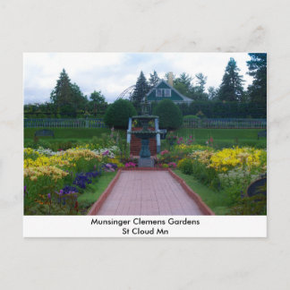 Postal Jardines de Munsinger Clemens