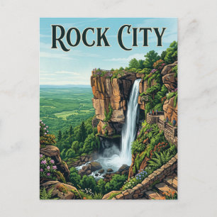 Postal Jardines de Rock City