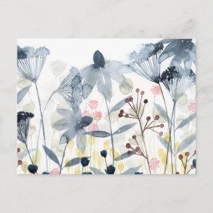 Postal Jardines en capas - Flores acuáticas