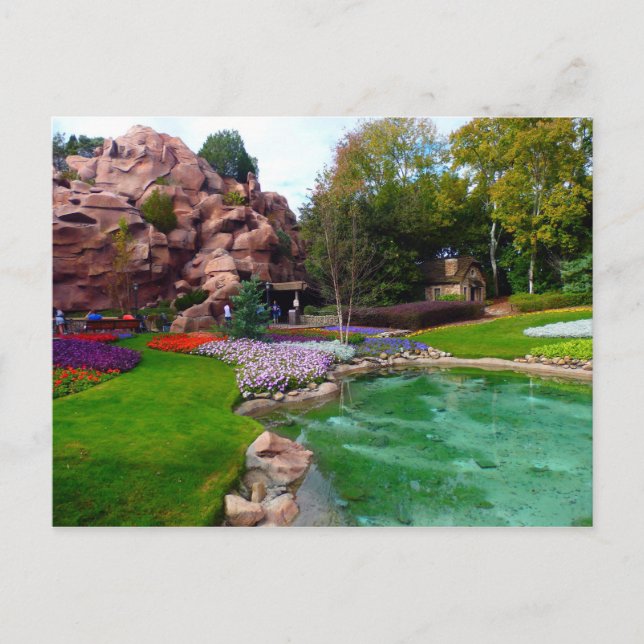 Postal Jardines Escénicos Orlando, FL (Anverso)