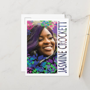 Postal Jasmine Crockett Postcard