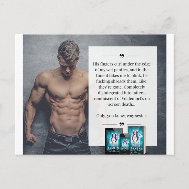 Postal Jasmine Teaser Postcard 12 (Anverso)