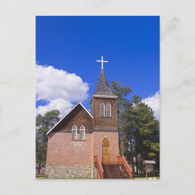 Postal Jasper, Alberta. (Anverso)