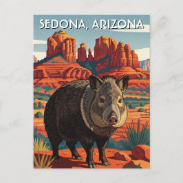 Postal Javelina en Sedona Arizona Viaja vertical
