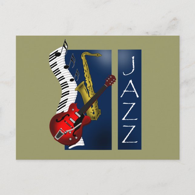 Postal Jazz (Anverso)
