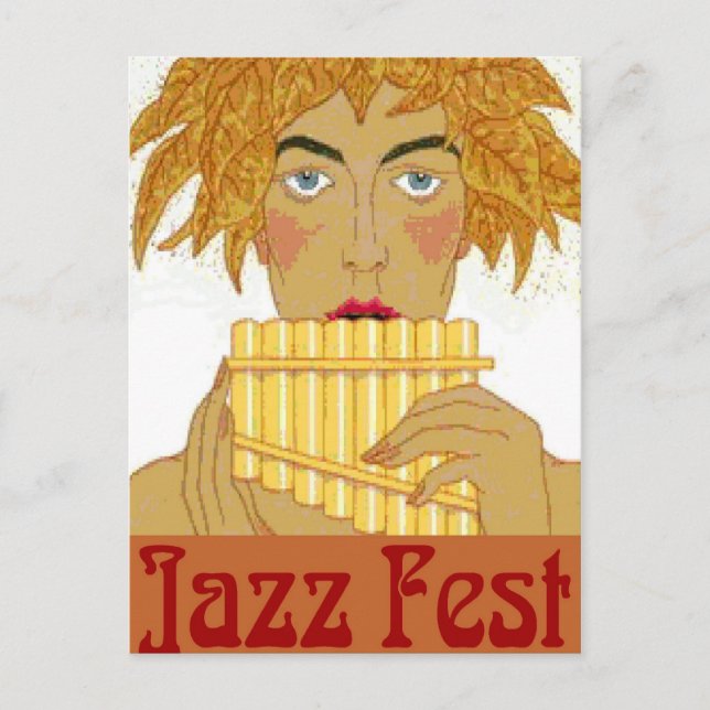 Postal Jazz Fest Pan (Anverso)