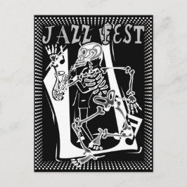 Postal Jazz Fest Skeleton