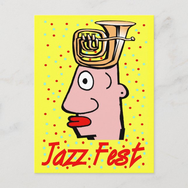 Postal Jazz Fest Tuba Head (Anverso)