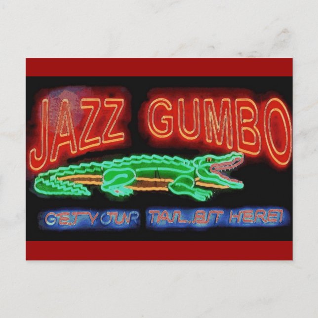 Postal Jazz Gumbo (Anverso)