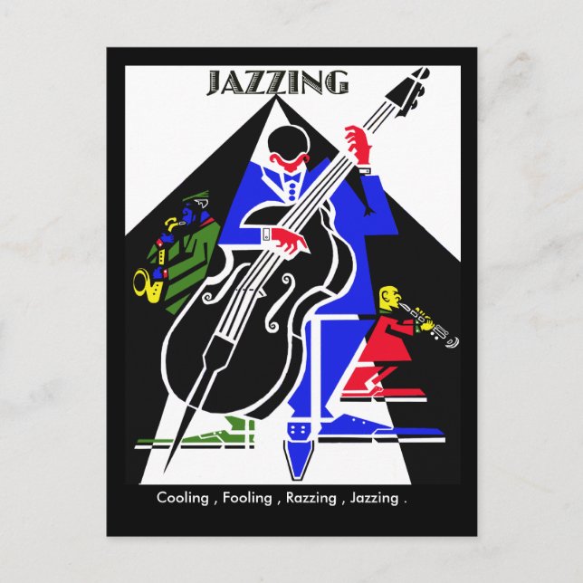 POSTAL JAZZING... (Anverso)