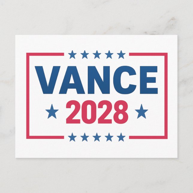 Postal JD Vance 2028 (Anverso)