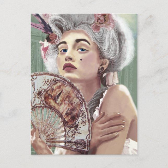 Postal Je Ne Regrette Rien (Anverso)