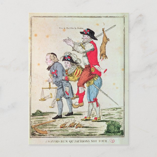 Postal Je Savais Bien Que Nous Aurions Notre Tour (Anverso)