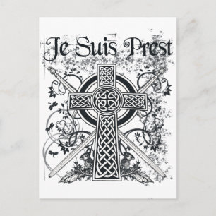 Postal Je Suis Prest Fraser Family Motto