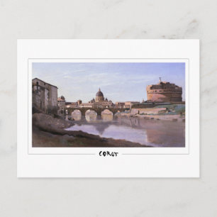 Postal Jean-Baptiste-Camille Corot #121-2 - Arte fino