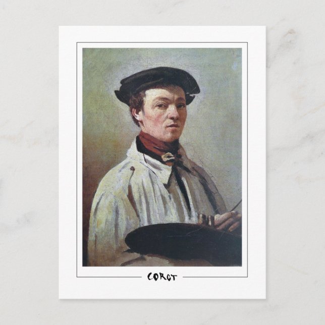 Postal Jean-Baptiste-Camille Corot #12-2 - Bella Artes Po (Anverso)