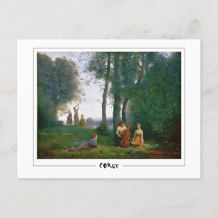 Postal Jean-Baptiste-Camille Corot #18 - Bella Artes...