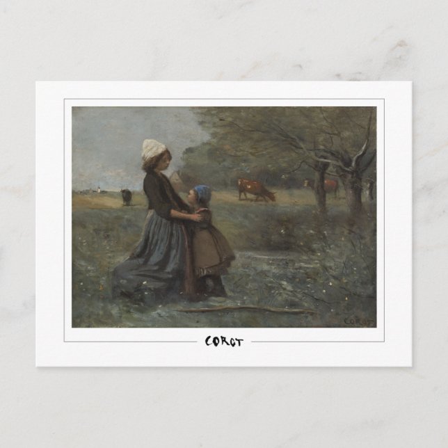 Postal Jean-Baptiste-Camille Corot #231-2 - Arte (Anverso)