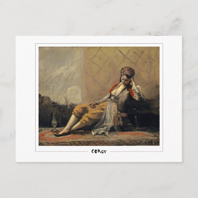 Postal Jean-Baptiste-Camille Corot #231 - Bella Artes (Anverso)