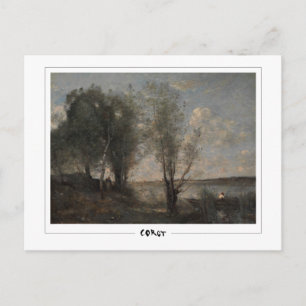 Postal Jean-Baptiste-Camille Corot #241 - Arte fino