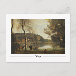 Postal Jean-Baptiste-Camille Corot #285 - Arte fino