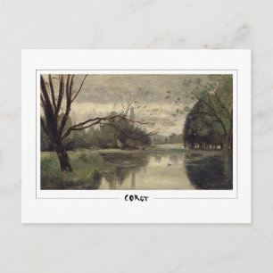 Postal Jean-Baptiste-Camille Corot #290-2 - Arte fino