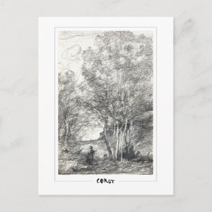 Postal Jean-Baptiste-Camille Corot #292 - Arte fino