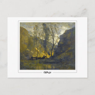 Postal Jean-Baptiste-Camille Corot #301 - Arte fino Pos…