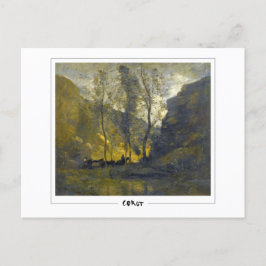 Postal Jean-Baptiste-Camille Corot #301 - Bella Artes Pos