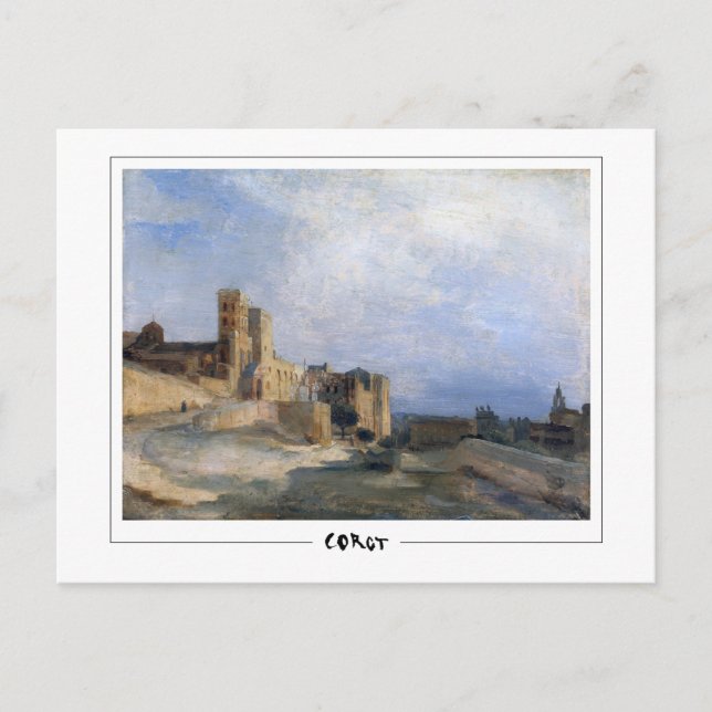 Postal Jean-Baptiste-Camille Corot #373 - Bella Artes Pos (Anverso)