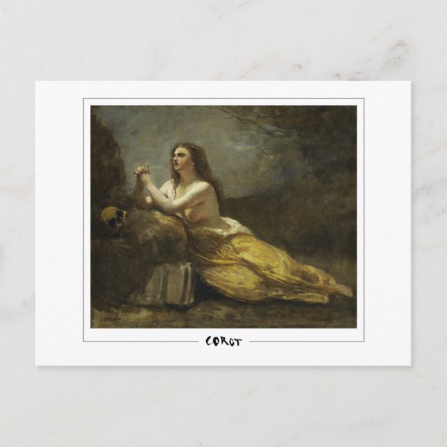 Postal Jean-Baptiste-Camille Corot #4-2 - Bella Artes Pos (Anverso)