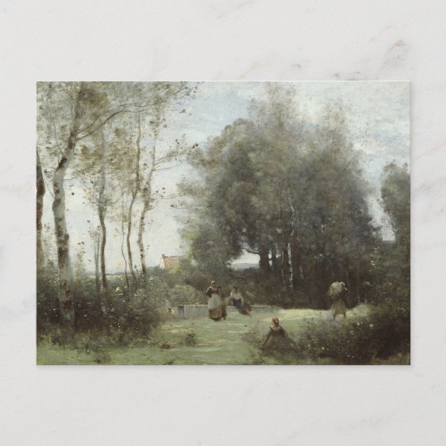 Postal Jean-Baptiste-Camille Corot - Arleux-Palluel, The (Anverso)