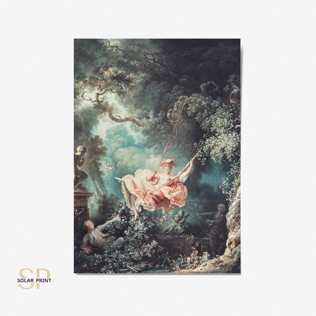 Postal Jean-Honoré Fragonard La impresión de arte de pint (Subido por el creador)