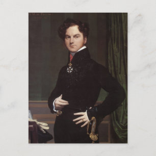 Postal Jean Ingres-Amedee-David, el Comte de Pastoret