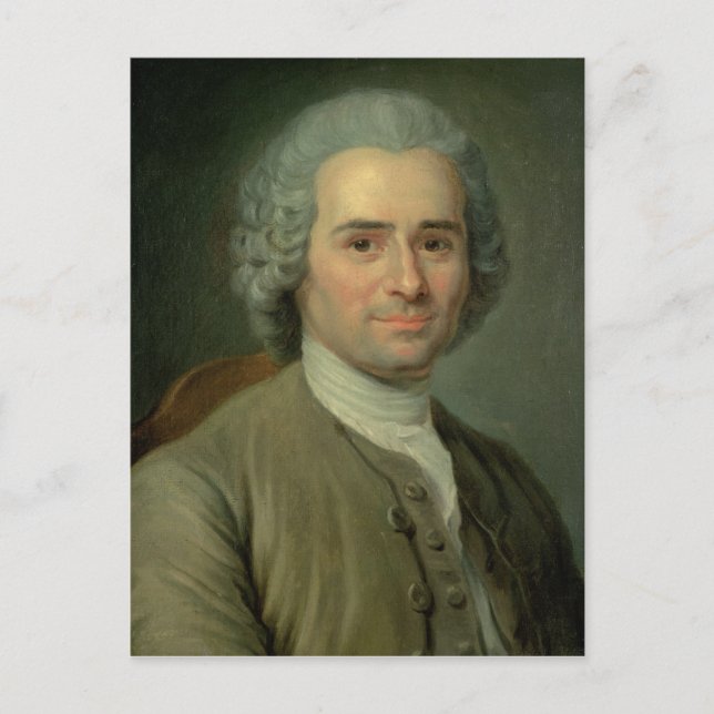Postal Jean-Jacques Rousseau (Anverso)