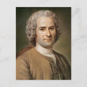 Postal Jean-Jacques Rousseau después de 1753