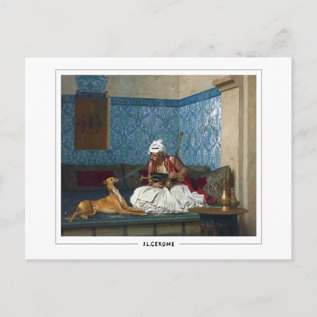 Postal Jean-Léon Gérôme #50 - Postcard Bella Artes (Anverso)