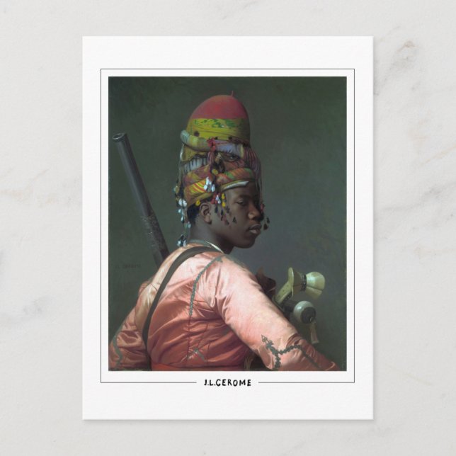 Postal Jean-Léon Gérôme #91 - Postcard Bella Artes (Anverso)