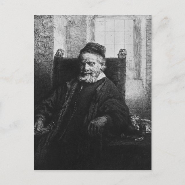 Postal Jean Lutma, 1656 (Anverso)