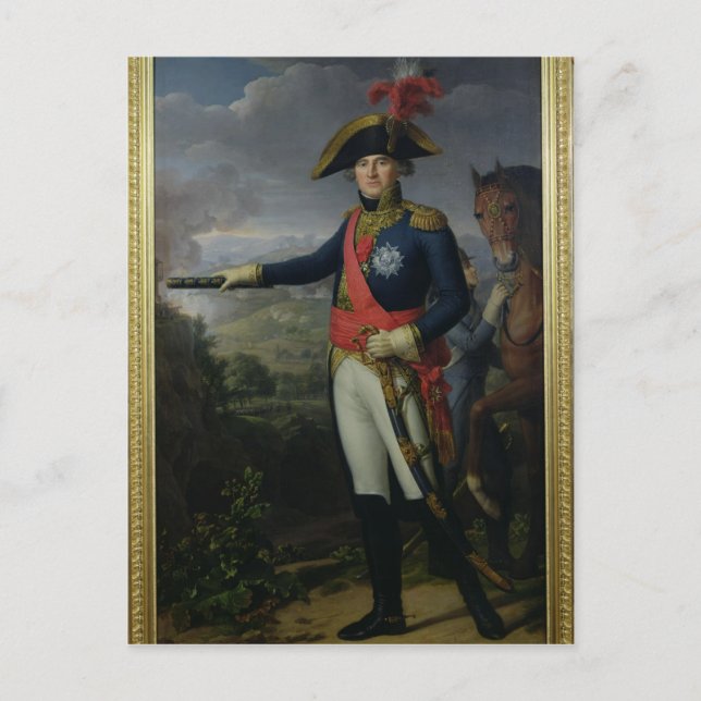 Postal Jean Mathieu Philibert Serurier Comte d'Empire (Anverso)