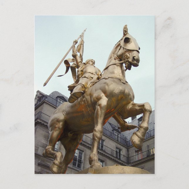 Postal Jeanne d'Arc (Anverso)