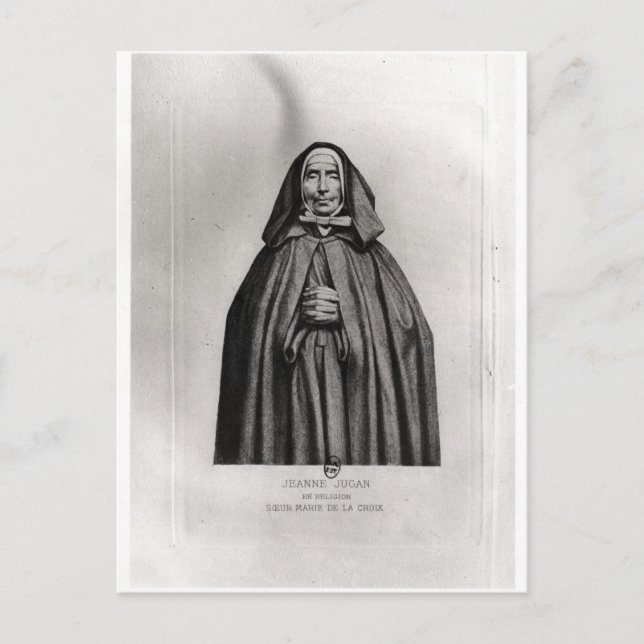 Postal Jeanne Jugan (Anverso)