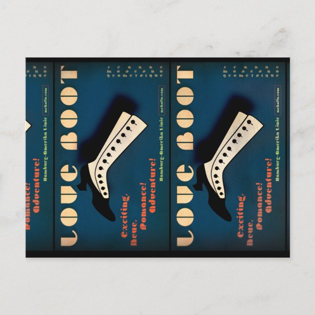 Postal Jeanne: Love Boot (Anverso)